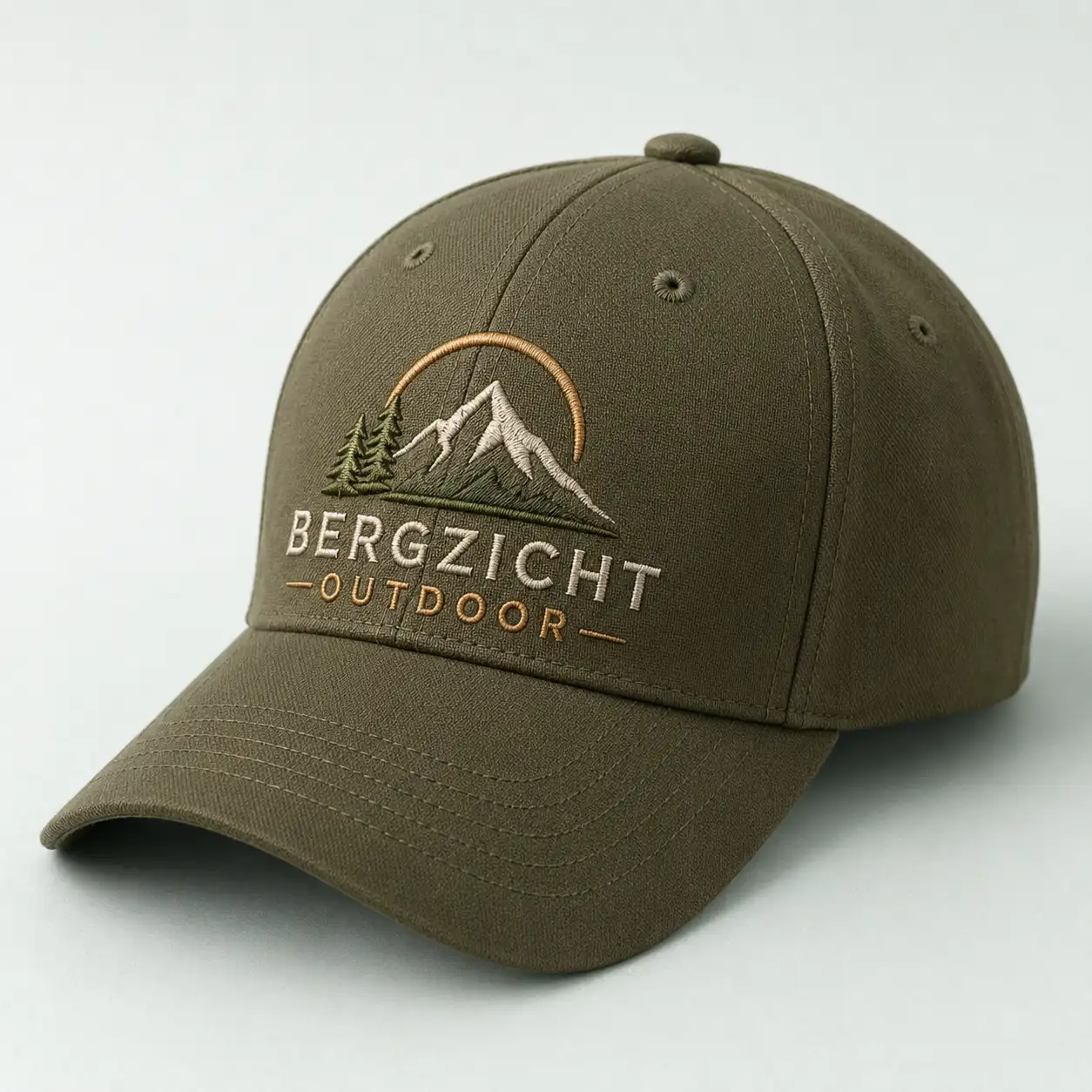 Geborduurde cap met logo