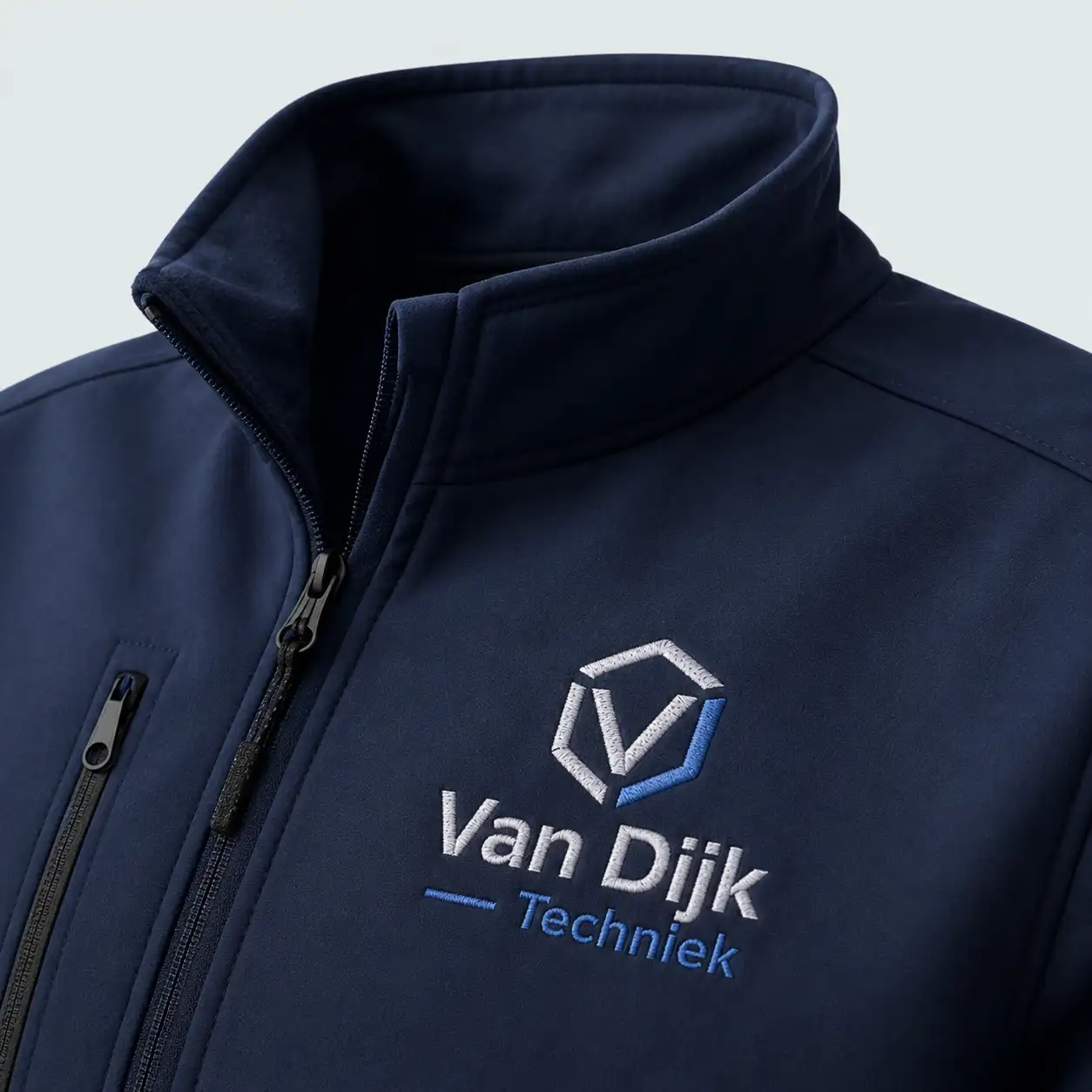 Geborduurde werkkleding met logo