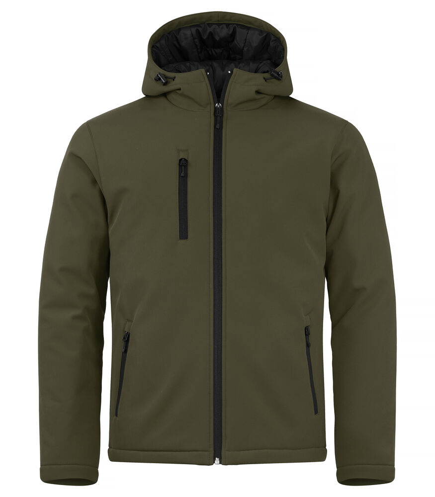 Padded Hoody Softshell Jacket