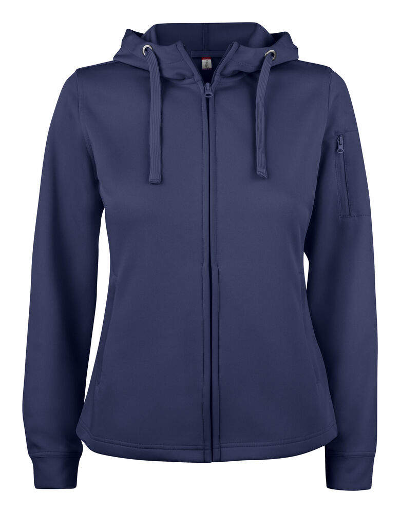 Basic Active Hoody FZ Women