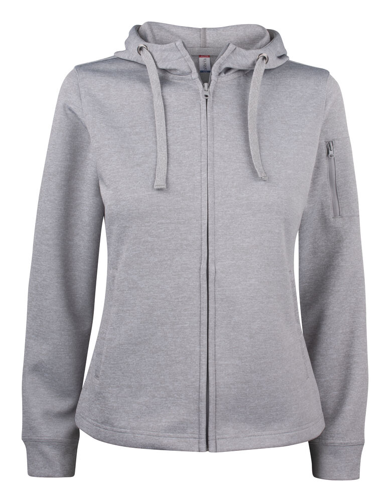 Basic Active Hoody FZ Women