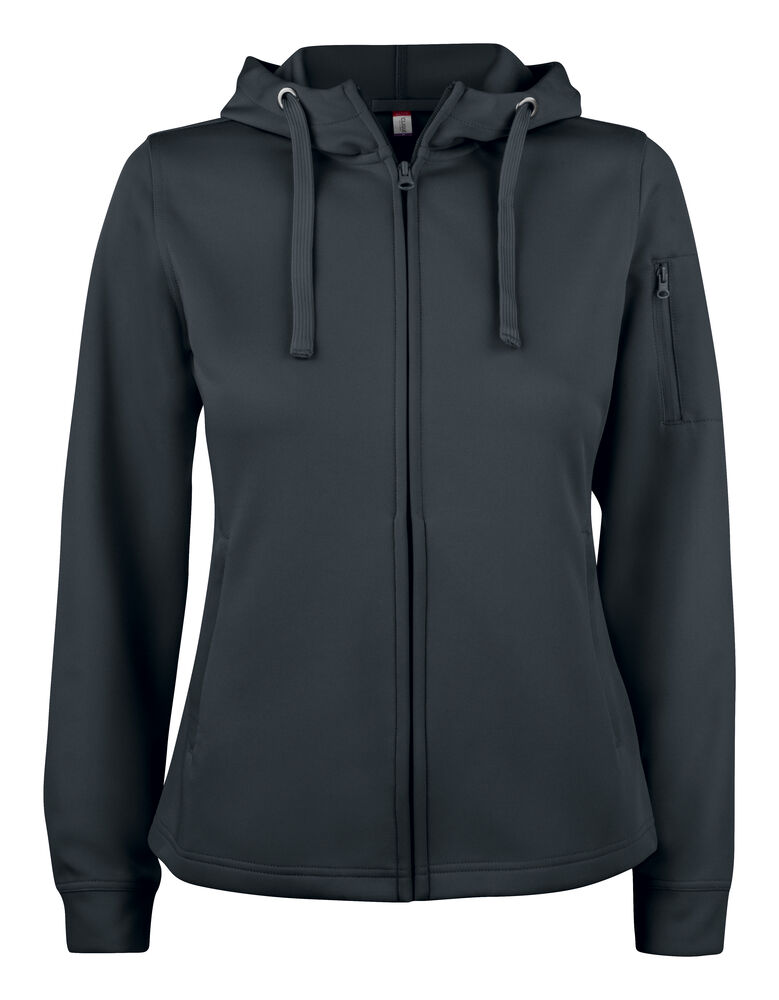 Basic Active Hoody FZ Women