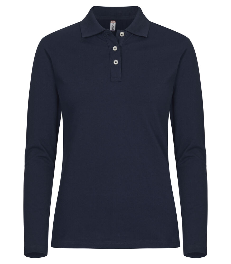 Stretch Premium Polo Women L/S