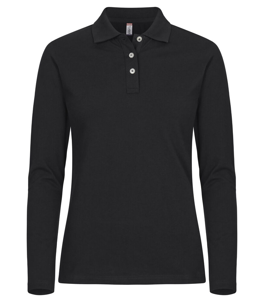 Stretch Premium Polo Women L/S