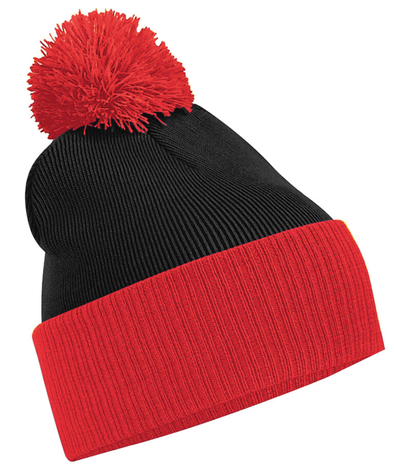Tweekleurige Snowstar® muts