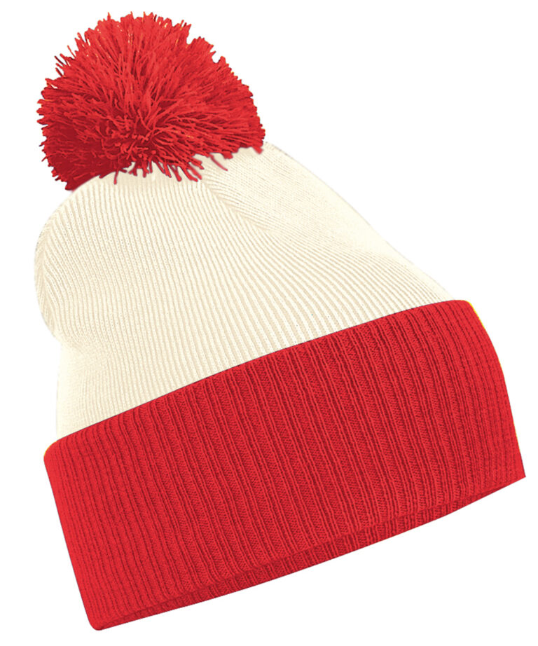 Tweekleurige Snowstar® muts