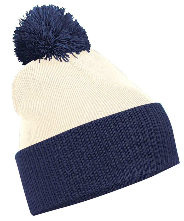 Tweekleurige Snowstar® muts
