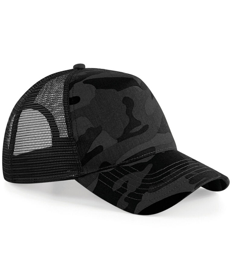 Camo snapback truckerpet