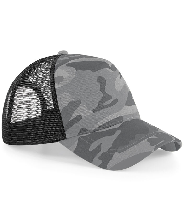 Camo snapback truckerpet