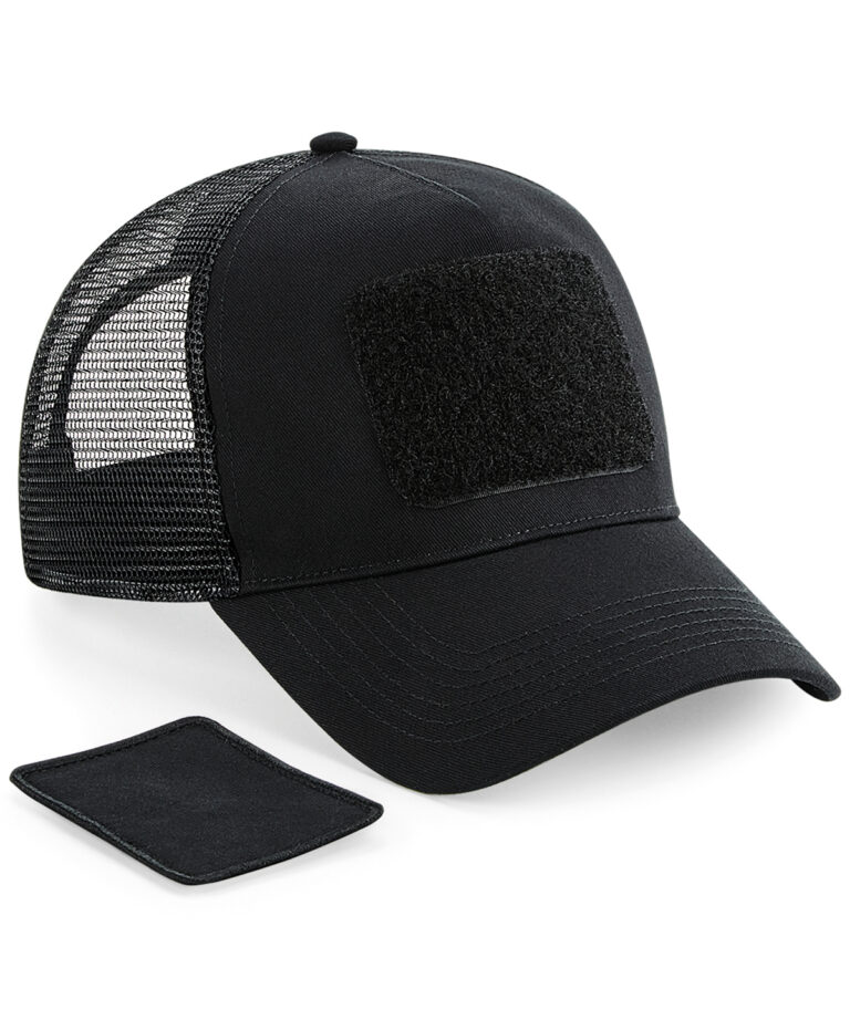 Snapback truckerpet met patch
