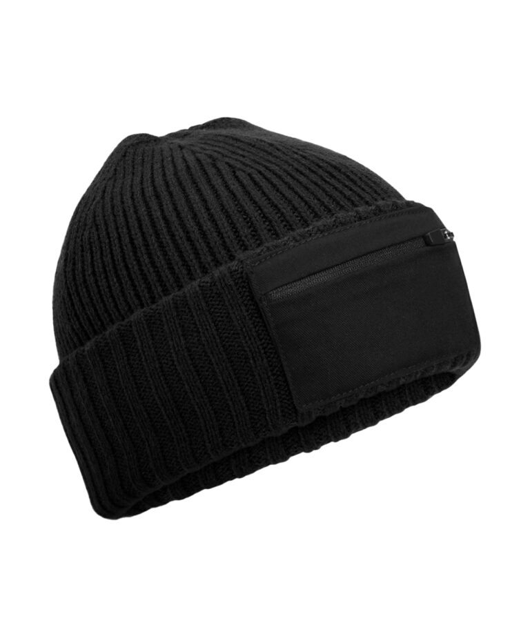 Muts met ritsvak en patch
