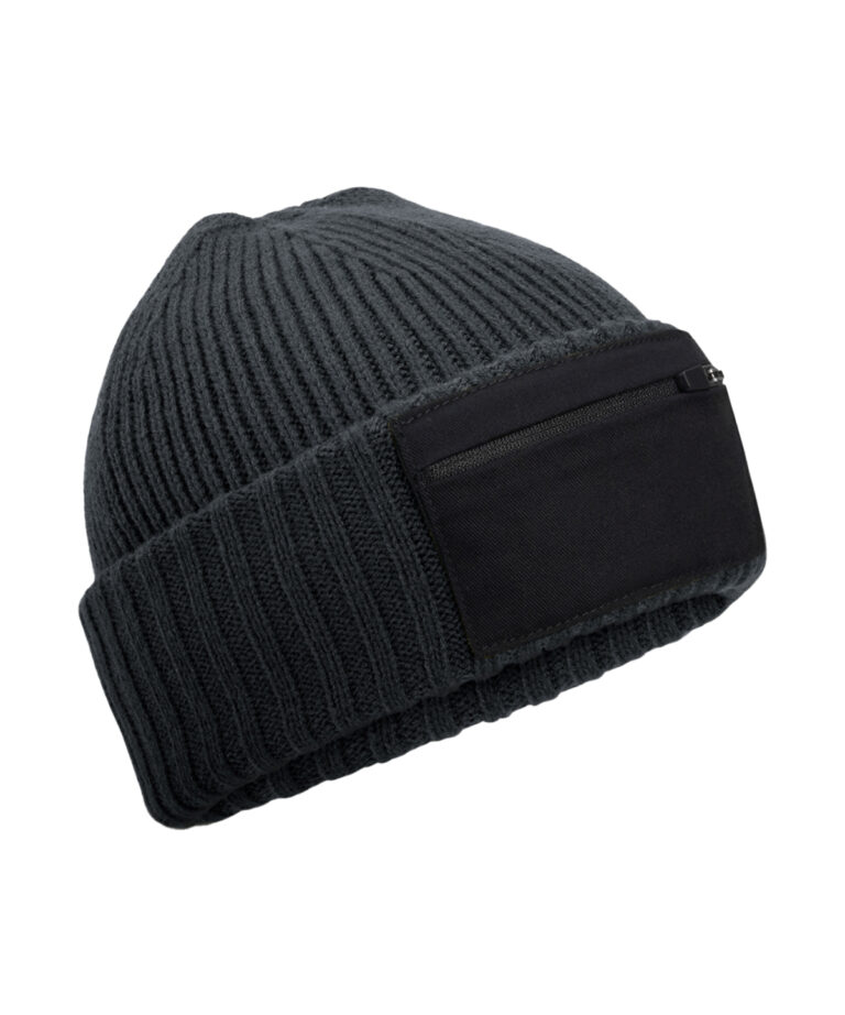 Muts met ritsvak en patch