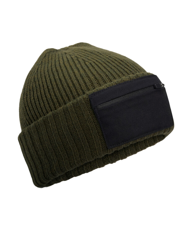 Muts met ritsvak en patch