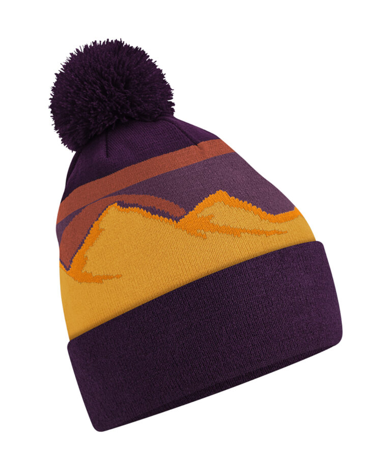 Mountain Peaks muts met pompon
