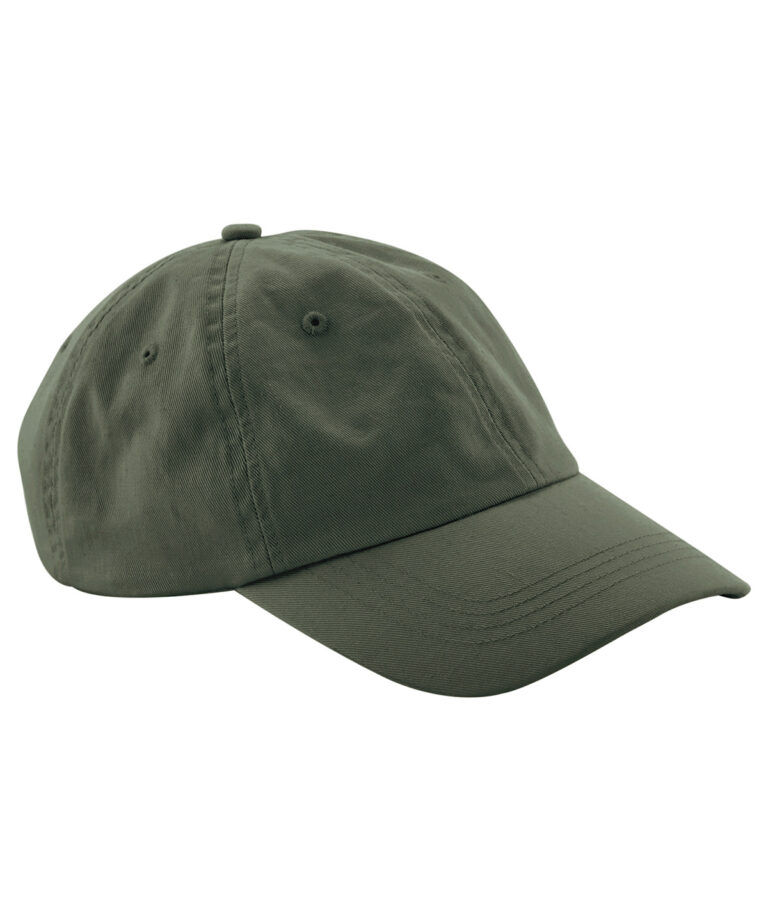 Junior low-profile 6-panel dad cap