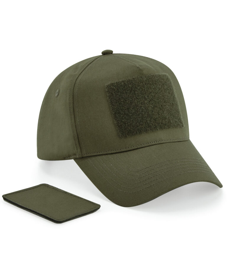 5-panel pet met verwijderbare patch
