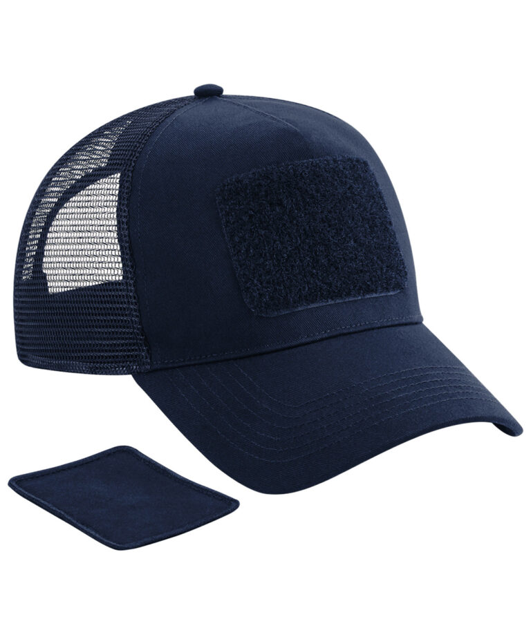 Snapback truckerpet met patch
