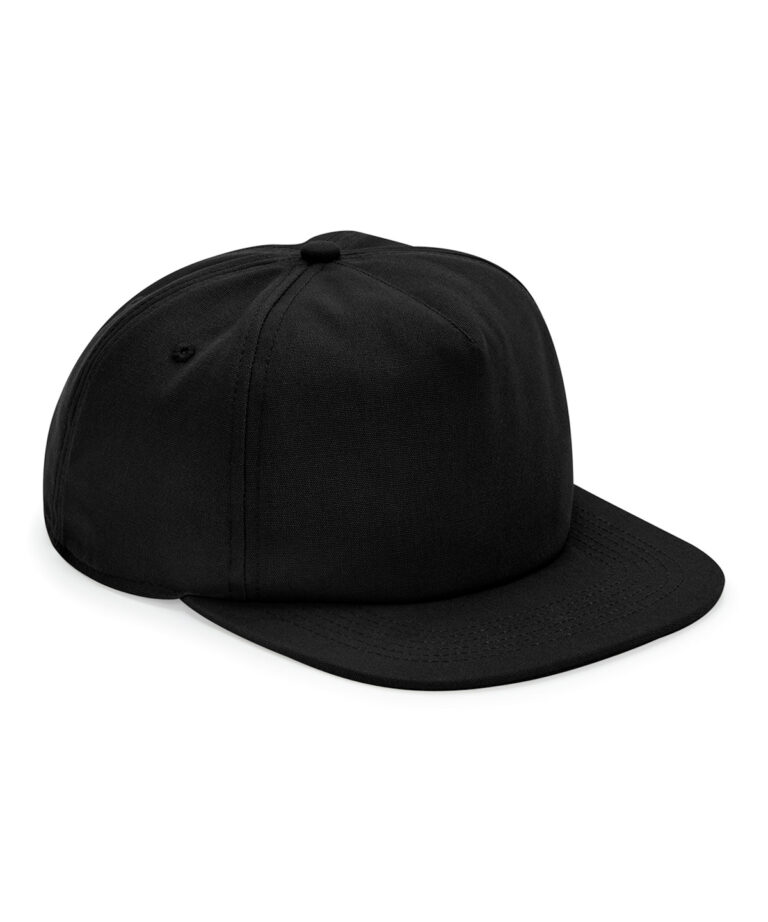 Ongestructureerde 5-panel pet van biologisch katoen