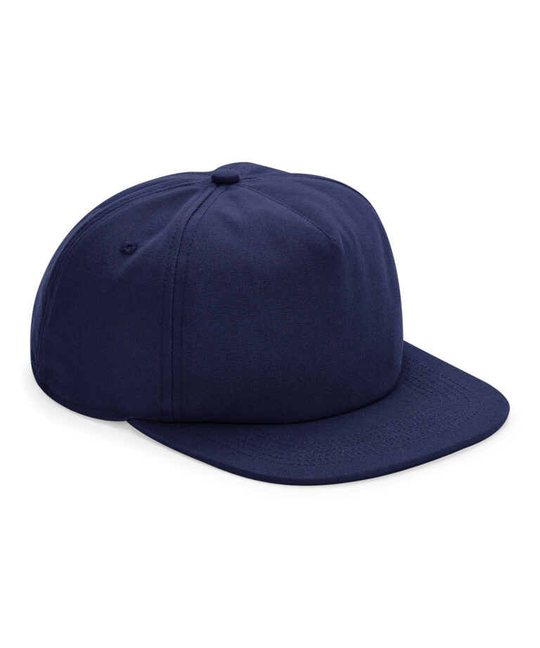 Ongestructureerde 5-panel pet van biologisch katoen