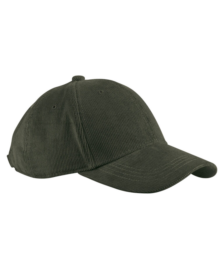 EarthAware® corduroy baseballpet van biologisch katoen