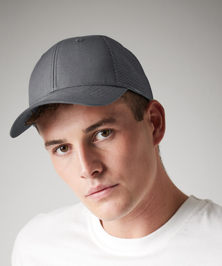 Gerecyclede Urbanwear 6-panel snapback truckerpet