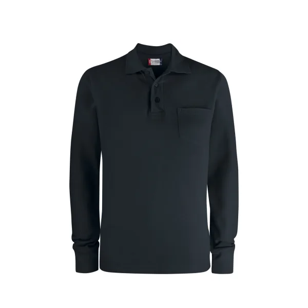 Basic Polo L/S Pocket