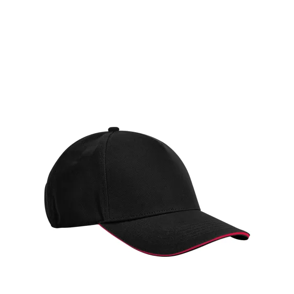 EarthAware® Classic 5-panel pet van biologisch katoen met sandwichklep