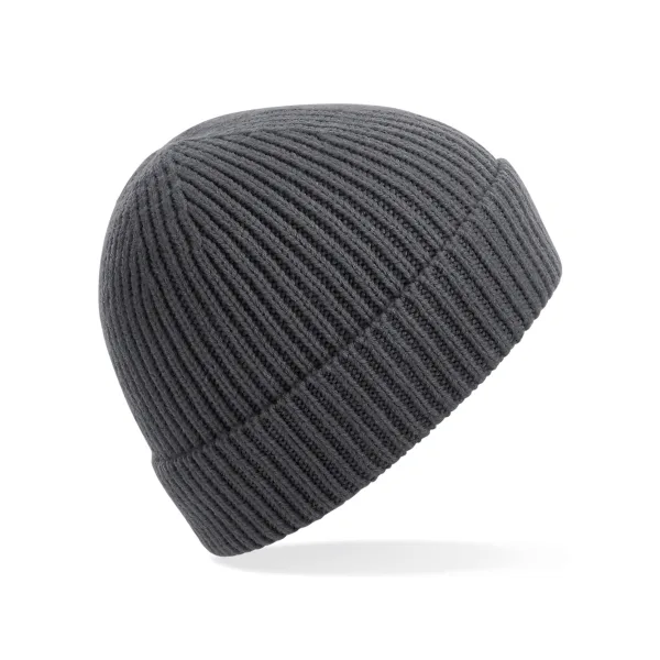 Engineered knit geribde muts