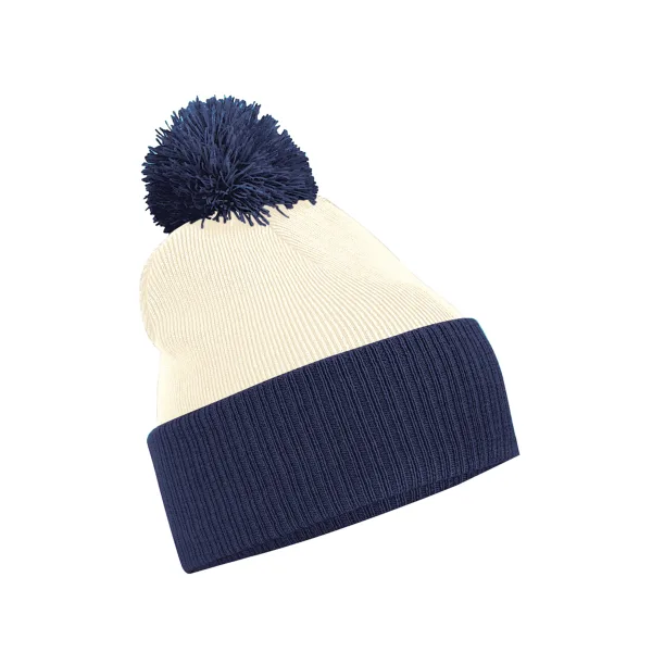 Tweekleurige Snowstar® muts